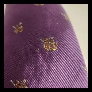 VTG Polo by Ralph Lauren For Brittany LTD Golf Handmade Silk Blend Neck Tie 56”